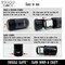 Car Vehicle Automobile Self-Inking Rubber Stamp for Stamping Crafting Planners